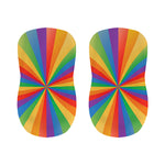 LGBT Pride Rainbow Rays Print Bar Stool Covers