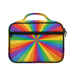 LGBT Pride Rainbow Rays Print Briefcase Bible Bag
