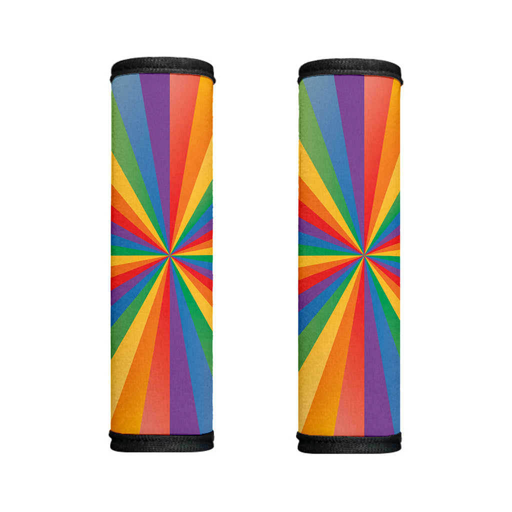LGBT Pride Rainbow Rays Print Handle Covers