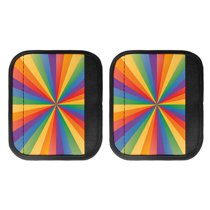 LGBT Pride Rainbow Rays Print Handle Covers