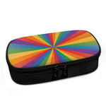 LGBT Pride Rainbow Rays Print Insulin Cooler Travel Case