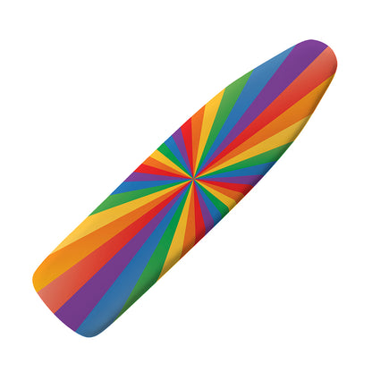 LGBT Pride Rainbow Rays Print Ironing Board Cover
