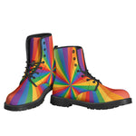 LGBT Pride Rainbow Rays Print Backpack