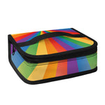 LGBT Pride Rainbow Rays Print Small Lunch Bag