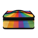 LGBT Pride Rainbow Rays Print Small Lunch Bag