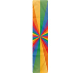 LGBT Pride Rainbow Rays Print Table Runner