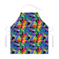 LGBT Pride Rainbow Roses Pattern Print Adjustable Apron