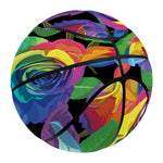 LGBT Pride Rainbow Roses Pattern Print Basketball