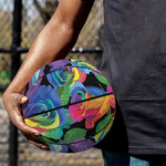 LGBT Pride Rainbow Roses Pattern Print Basketball