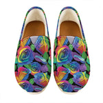LGBT Pride Rainbow Roses Pattern Print Casual Shoes