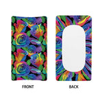 LGBT Pride Rainbow Roses Pattern Print Changing Pad Cover
