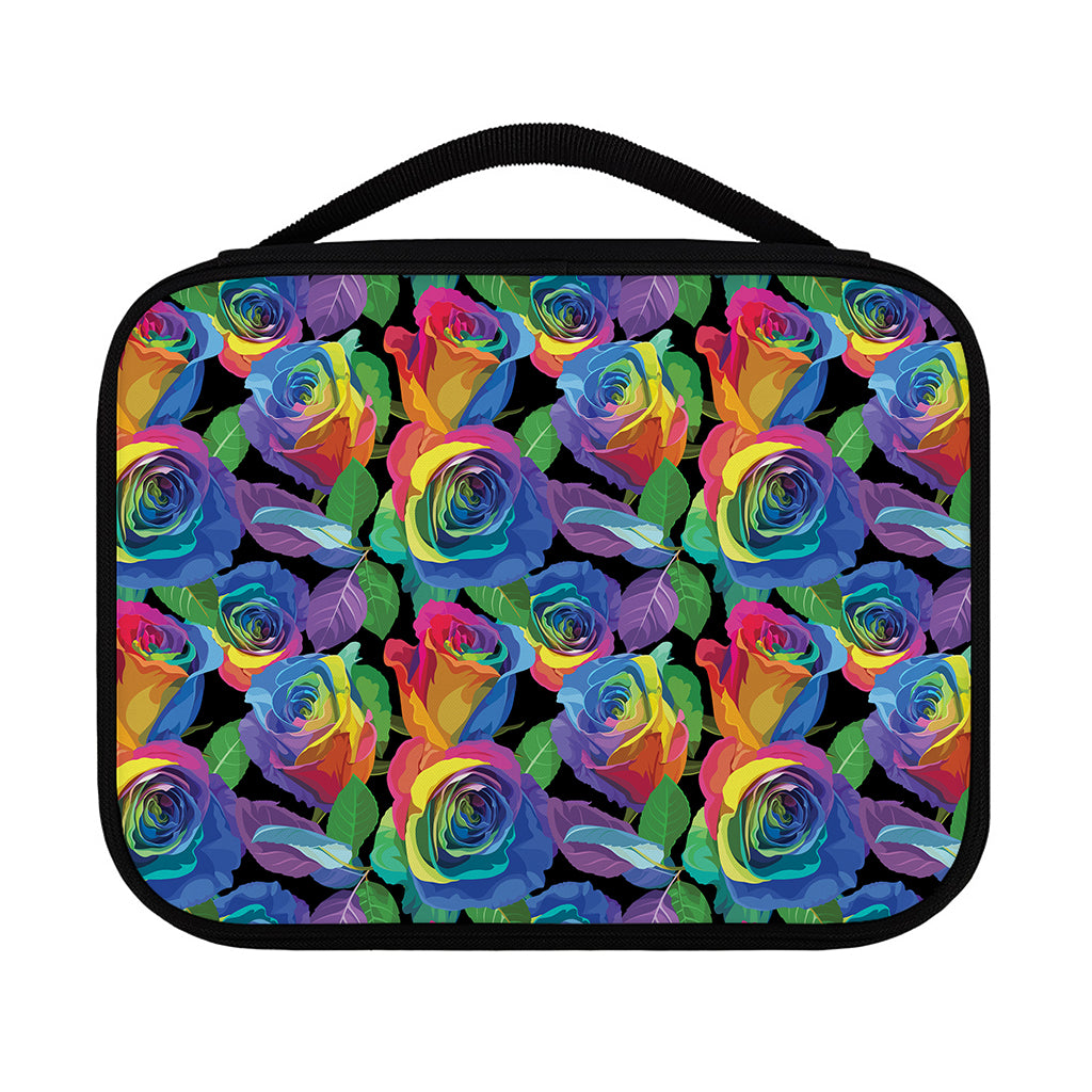 LGBT Pride Rainbow Roses Pattern Print Classic Bible Case