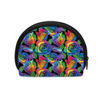 LGBT Pride Rainbow Roses Pattern Print Coin Purse