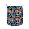 LGBT Pride Rainbow Roses Pattern Print Collapsible Laundry Basket