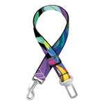 LGBT Pride Rainbow Roses Pattern Print Dog Seat Belt