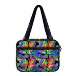 LGBT Pride Rainbow Roses Pattern Print Double Strap Bible Bag