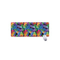 LGBT Pride Rainbow Roses Pattern Print Extended Mouse Pad