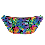 LGBT Pride Rainbow Roses Pattern Print Fanny Pack