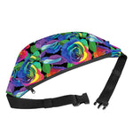 LGBT Pride Rainbow Roses Pattern Print Fanny Pack