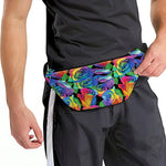 LGBT Pride Rainbow Roses Pattern Print Fanny Pack