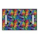 LGBT Pride Rainbow Roses Pattern Print Golf Cart Seat Cover