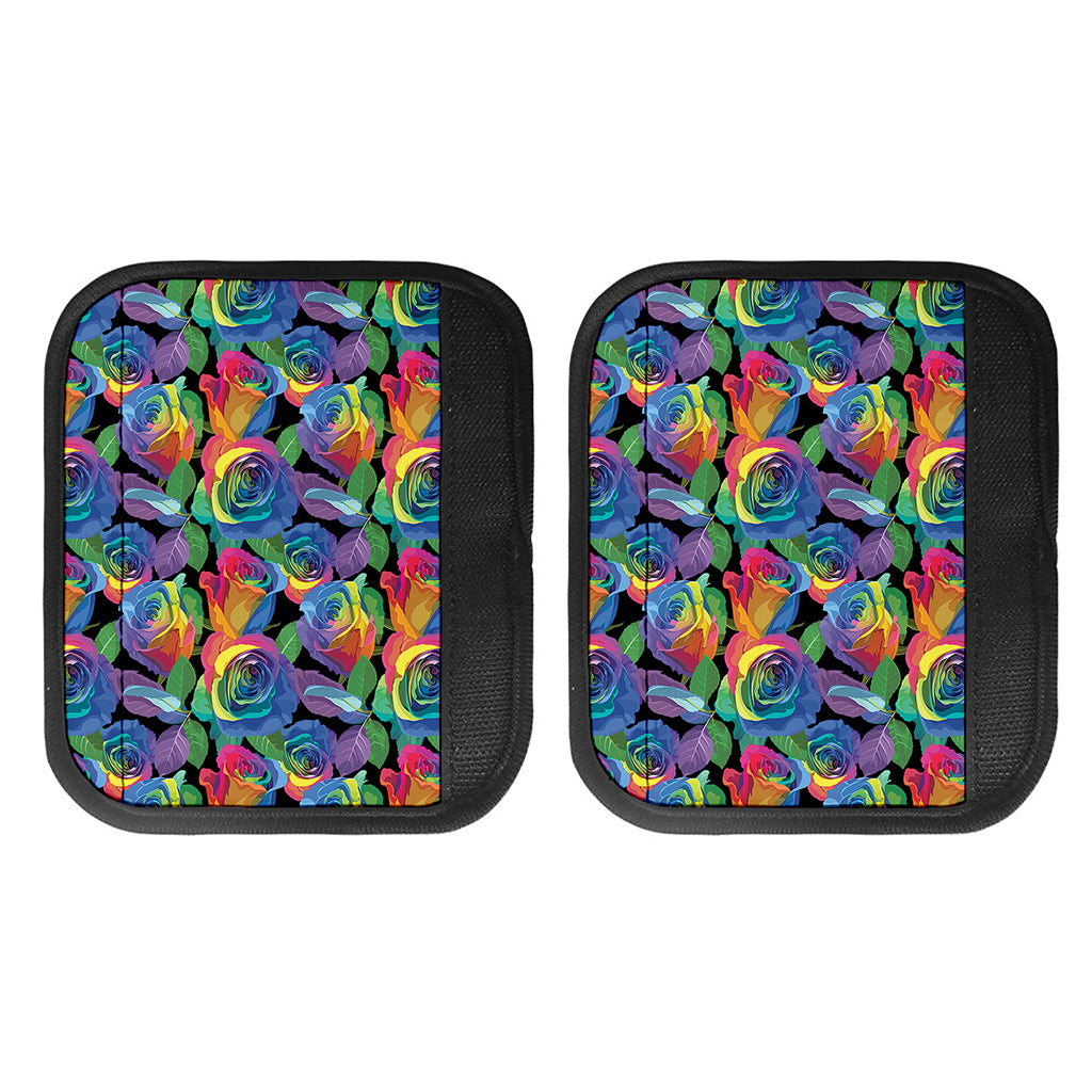 LGBT Pride Rainbow Roses Pattern Print Handle Covers