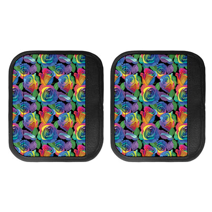LGBT Pride Rainbow Roses Pattern Print Handle Covers