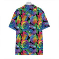LGBT Pride Rainbow Roses Pattern Print Hawaiian Shirt