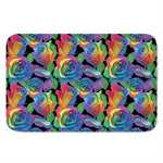 LGBT Pride Rainbow Roses Pattern Print Indoor Door Mat