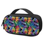 LGBT Pride Rainbow Roses Pattern Print Insulin Cooler Travel Case