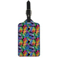 LGBT Pride Rainbow Roses Pattern Print Luggage Tag