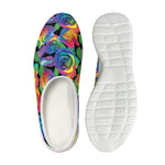 LGBT Pride Rainbow Roses Pattern Print Mesh Casual Shoes