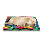 LGBT Pride Rainbow Roses Pattern Print Pet Cooling Mat Cover