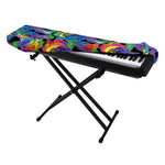 LGBT Pride Rainbow Roses Pattern Print Piano Keyboard Cover