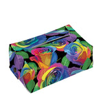 LGBT Pride Rainbow Roses Pattern Print Rectangle Tissue Box Cover