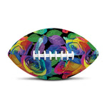 LGBT Pride Rainbow Roses Pattern Print Rugby Ball