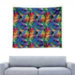 LGBT Pride Rainbow Roses Pattern Print Tapestry