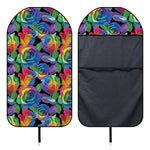 LGBT Pride Rainbow Roses Pattern Print Waterproof Car Seat Cover