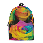 LGBT Pride Rainbow Roses Print Backpack