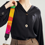 LGBT Pride Rainbow Roses Print Bag Strap