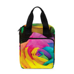 LGBT Pride Rainbow Roses Print Bible Tote Bag