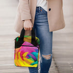 LGBT Pride Rainbow Roses Print Bible Tote Bag