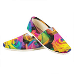 LGBT Pride Rainbow Roses Print Casual Shoes