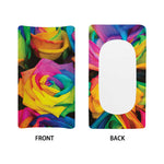 LGBT Pride Rainbow Roses Print Changing Pad Cover