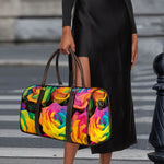 LGBT Pride Rainbow Roses Print Duffle Bag