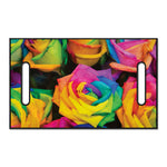 LGBT Pride Rainbow Roses Print Golf Cart Seat Cover