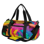 LGBT Pride Rainbow Roses Print Gym Bag