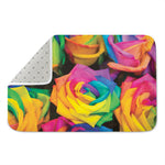 LGBT Pride Rainbow Roses Print Indoor Door Mat
