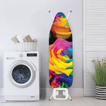 LGBT Pride Rainbow Roses Print Ironing Board Cover