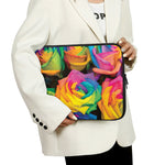 LGBT Pride Rainbow Roses Print Laptop Sleeve